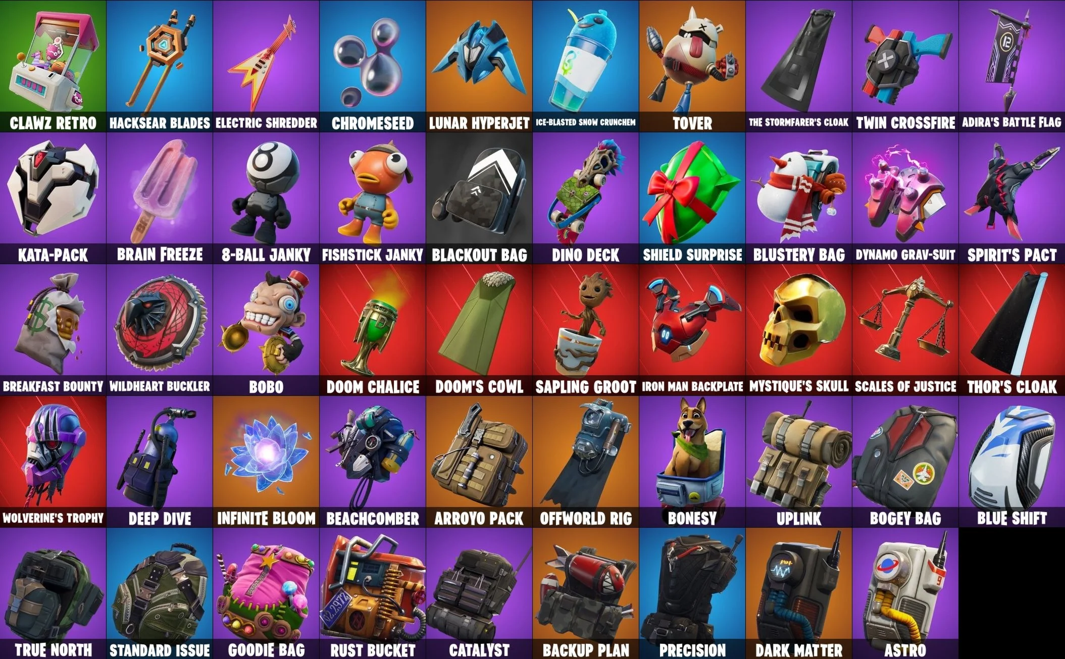 FORTNITE  50+ SKINS ACCOUNT |OG DARK VOYAGER| + MAIL