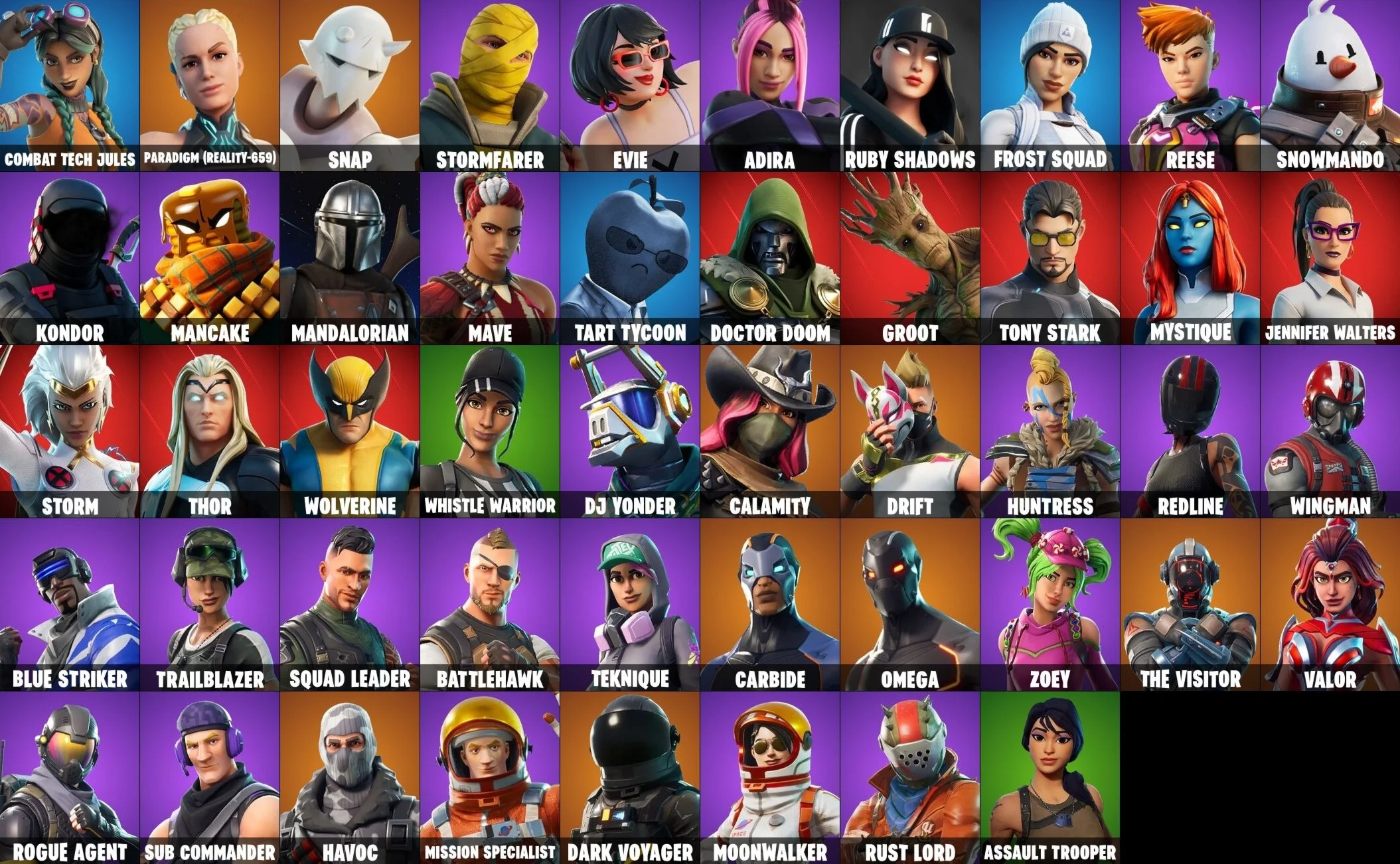 FORTNITE 50+ ОБЛИЦОВ АККАУНТ |OG DARK VOYAGER| +ПОЧТА