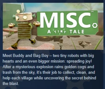Misc. A Tiny Tale АВТОДОСТАВКА STEAM РОССИЯ