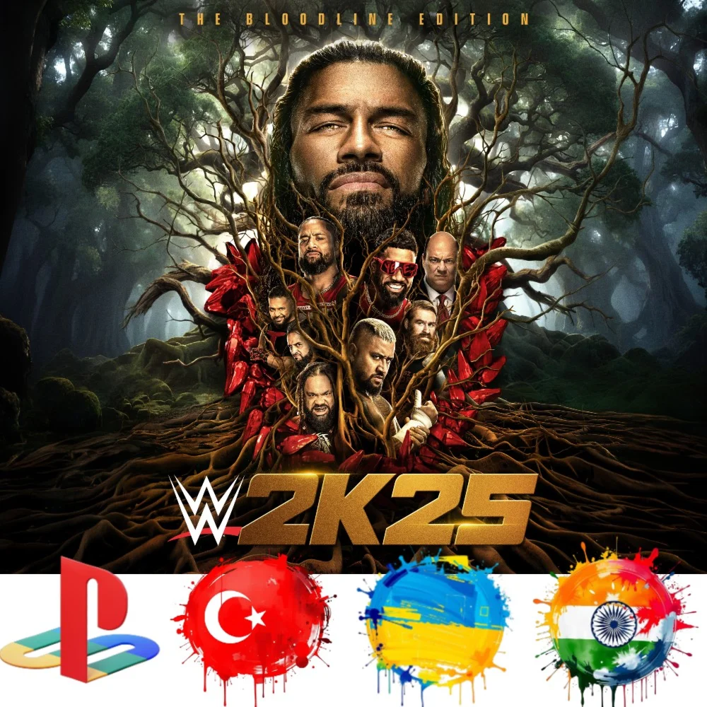 WWE 2K25 The Bloodline Edition PS4/PS5/PS