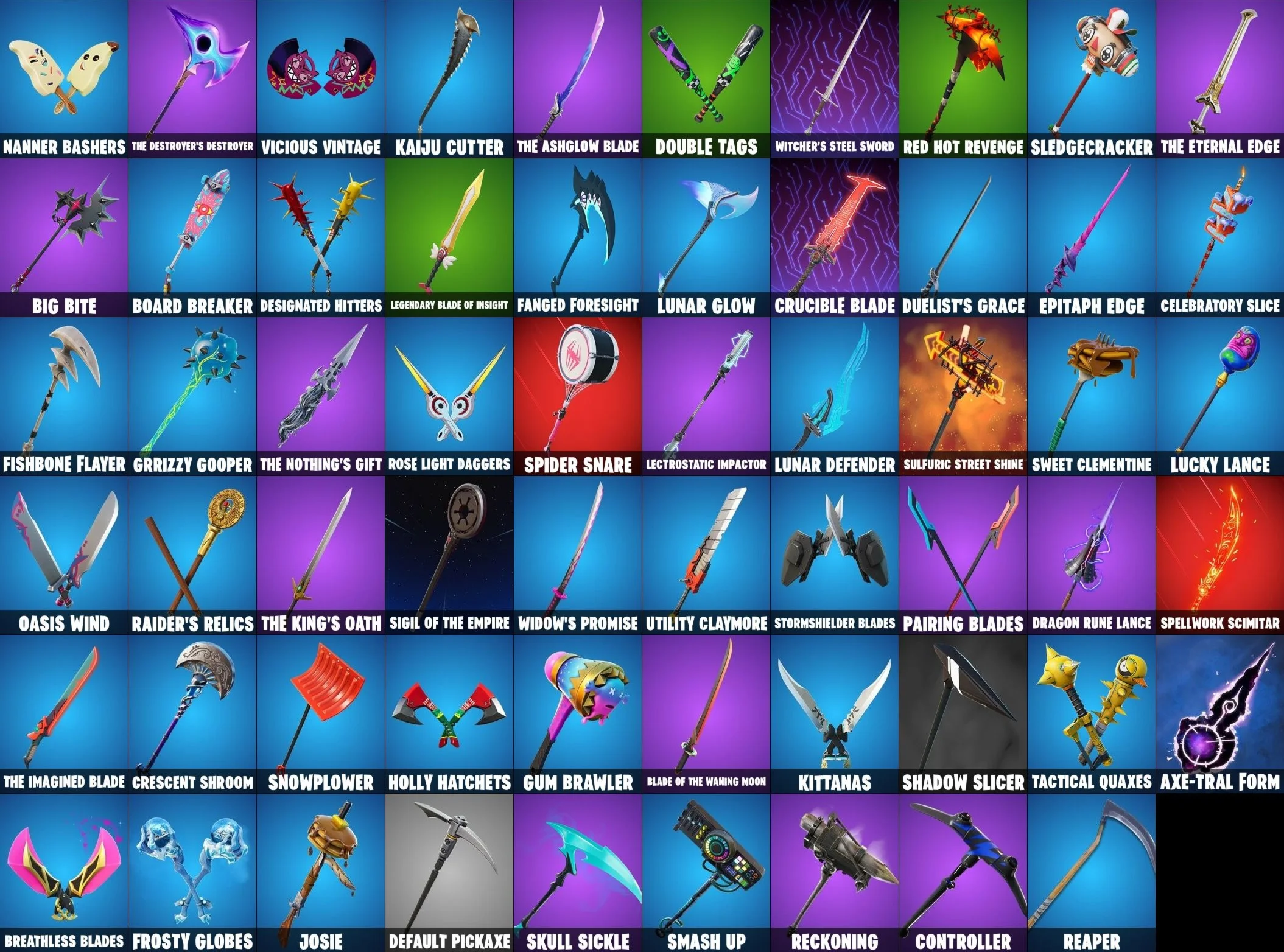 FORTNITE🎮 40+ Skins Account |OG Reaper Axe | + Mail