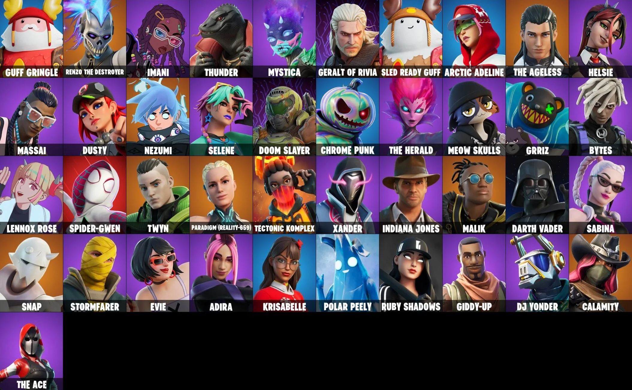FORTNITE🎮 40+ скинов Аккаунт  |OG Reaper Axe | + Почта