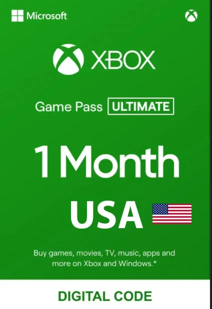 XBOX GAME PASS ULTIMATE 1 месяц США НОВЫЕ/СТАРЫЕ АККАУН