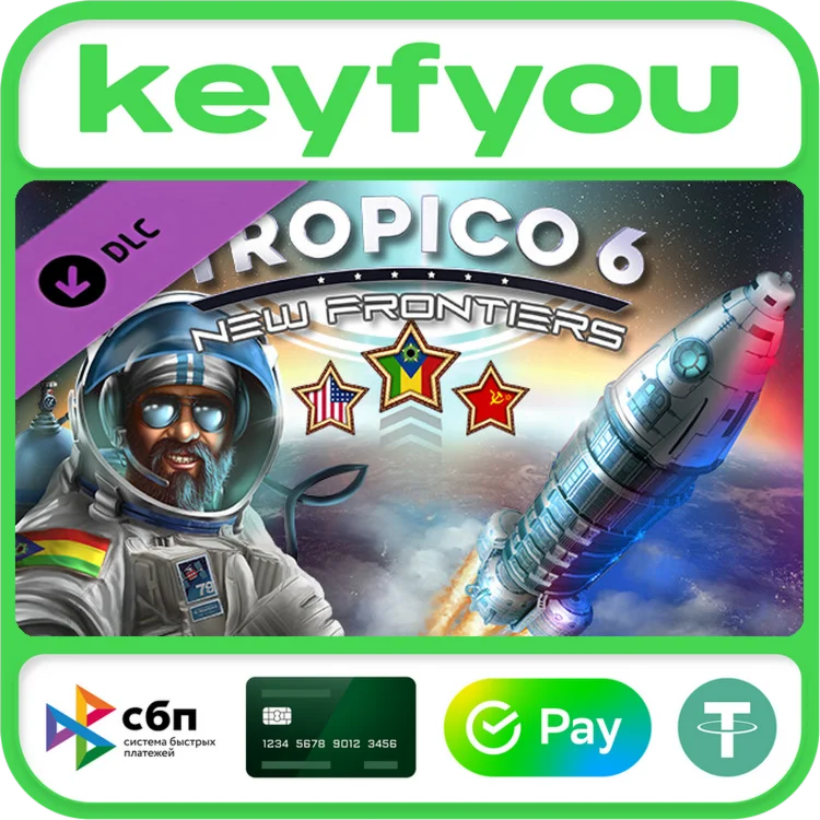 Tropico 6 - New Frontiers / STEAM DLC GLOBAL КЛЮЧ 🔥