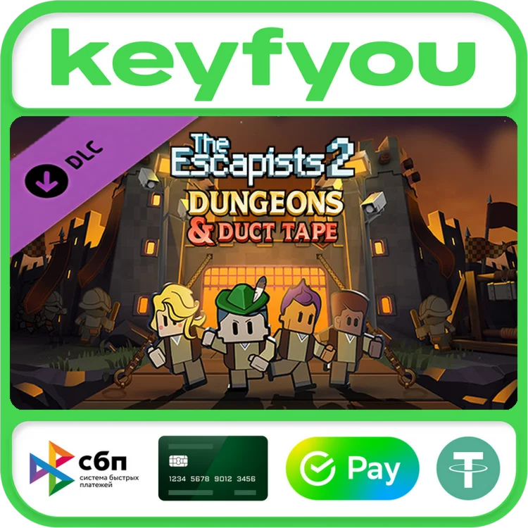 The Escapists 2 - Dungeons and Duct Tape / STEAM DLC 