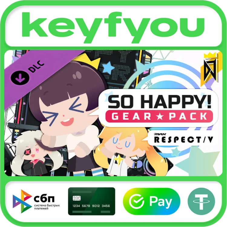 DJMAX RESPECT V - So Happy Gear Pack / STEAM DLC КЛЮЧ