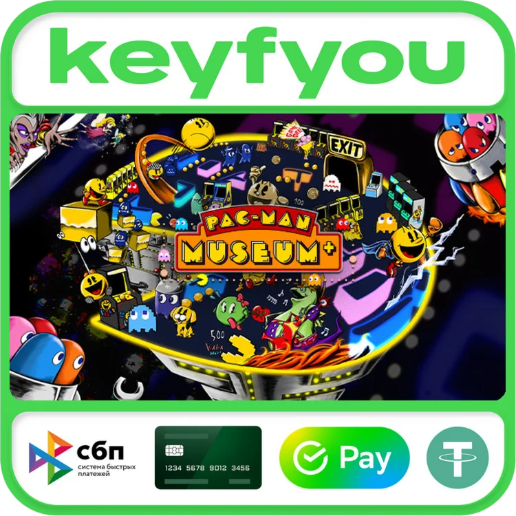 PAC-MAN MUSEUM+ / STEAM КЛЮЧ 