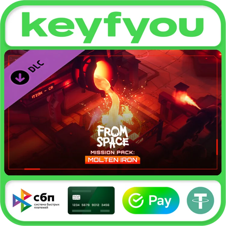 From Space - Mission Pack: Molten Iron / STEAM DLC 
