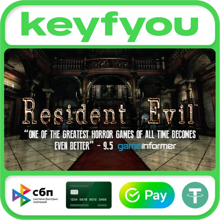 Resident Evil / biohazard HD REMASTER / STEAM KEY 🔥