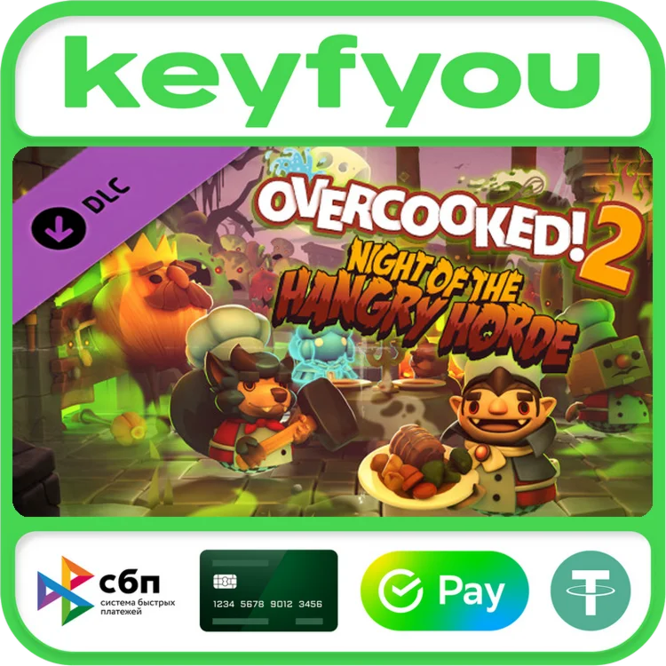 Overcooked! 2 - Night of the Hangry Horde / STEAM DLC