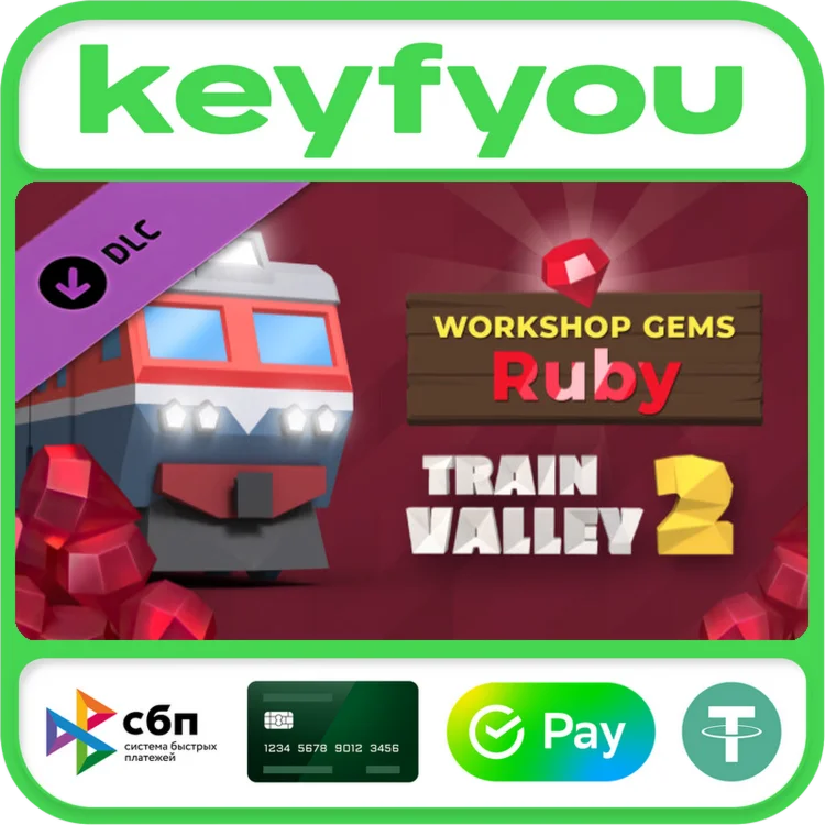 Train Valley 2: Workshop Gems - Ruby / STEAM DLC КЛЮЧ