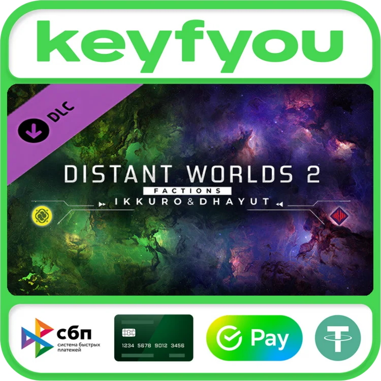 Distant Worlds 2 Factions Ikkuro and Dhayut STEAM КЛЮЧ