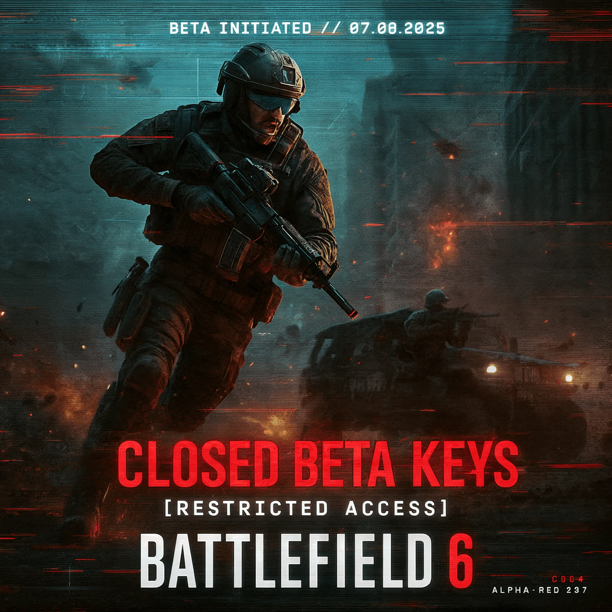 BATTLEFIELD 6 | РАННИЙ ДОСТУП/БЕТА ТЕСТИРОВАНИЕ | КЛЮЧ