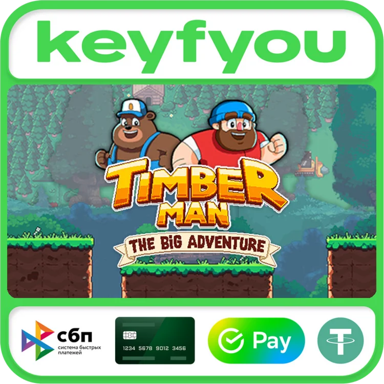Timberman: The Big Adventure / STEAM GLOBAL КЛЮЧ