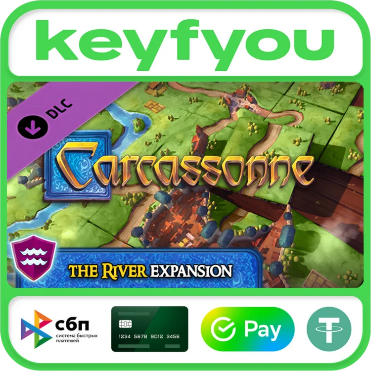 Carcassonne - The River / STEAM DLC КЛЮЧ