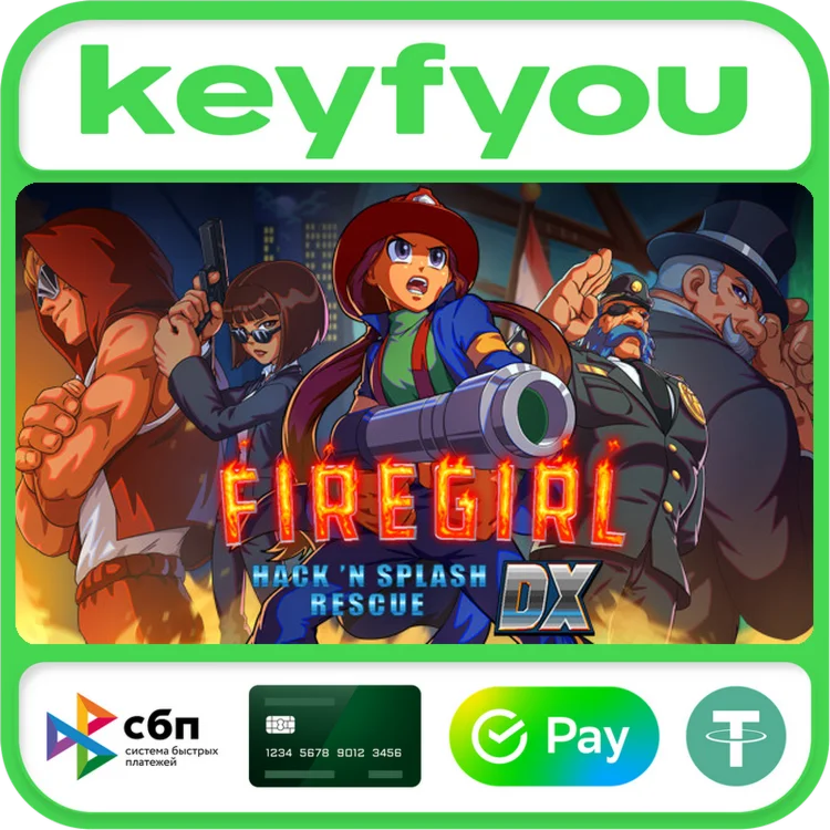 Firegirl: Hack 'n Splash Rescue DX / STEAM КЛЮЧ 