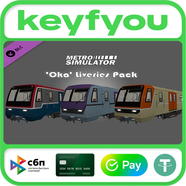 Metro Simulator - 'Oka' Liveries Pack / STEAM DLC КЛЮЧ