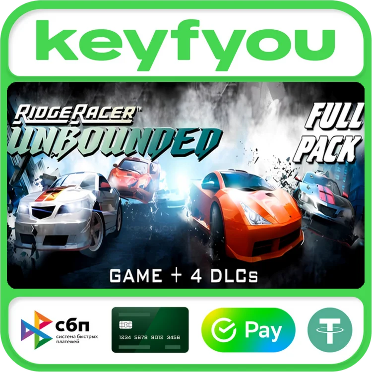 Ridge Racer Unbounded Full Pack / STEAM КЛЮЧ 
