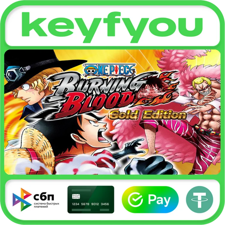 ONE PIECE BURNING BLOOD GOLD Edition / STEAM КЛЮЧ 