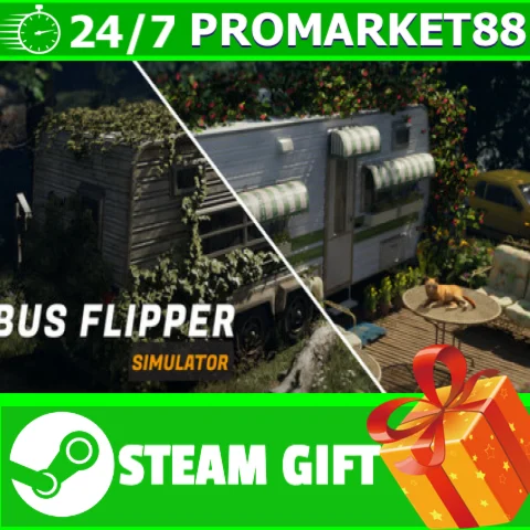 ️ВСЕ СТРАНЫ+РОССИЯ Bus Flipper Simulator STEAM GIFT