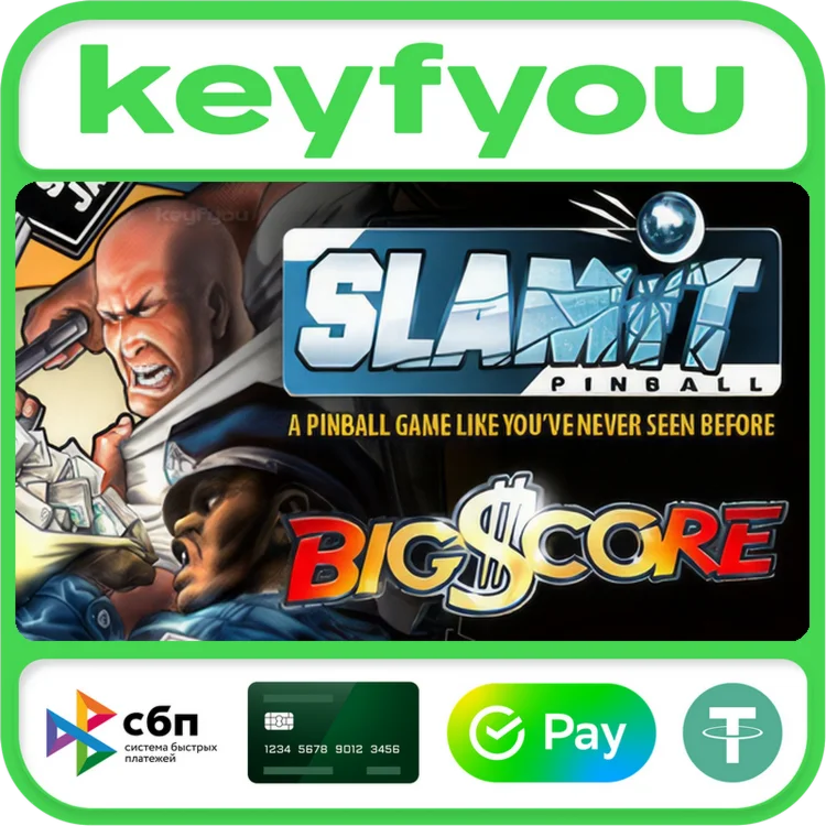 SlamIt Pinball Big Score / STEAM КЛЮЧ 