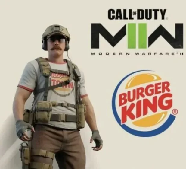 COD MW II Burger Town Operator Skin 1h 2XP Boost