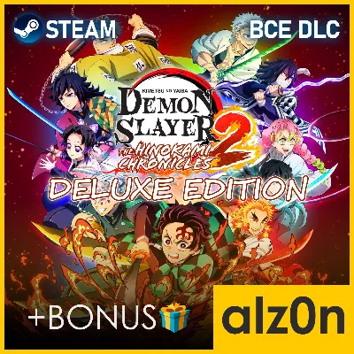 🟥Demon Slayer Kimetsu no Yaiba T.H.C 2 Deluxe Ed・STEAM