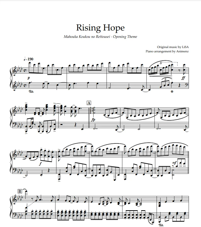 Animenz - Rising Hope – Mahouka Koukou no Rettousei