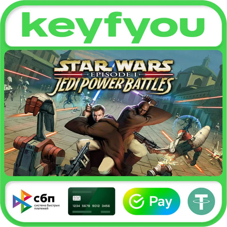 STAR WARS Episode I Jedi Power Battles STEAM КЛЮЧ безРФ