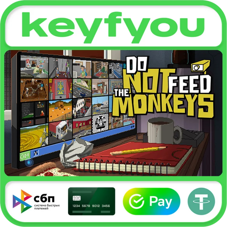 Do Not Feed the Monkeys / STEAM КЛЮЧ 🔥