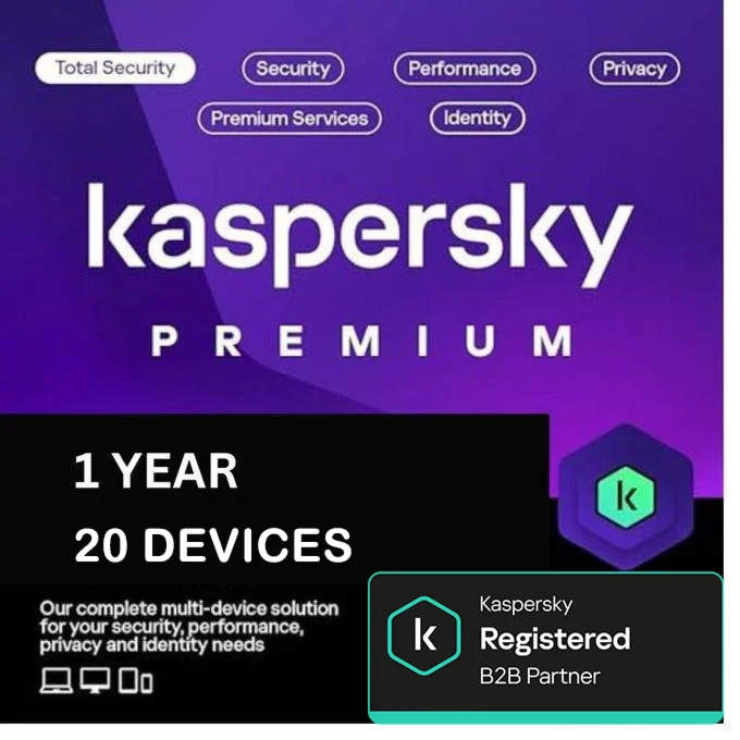 Kaspersky Premium 20 Devices 1 Year GLOBAL KEY