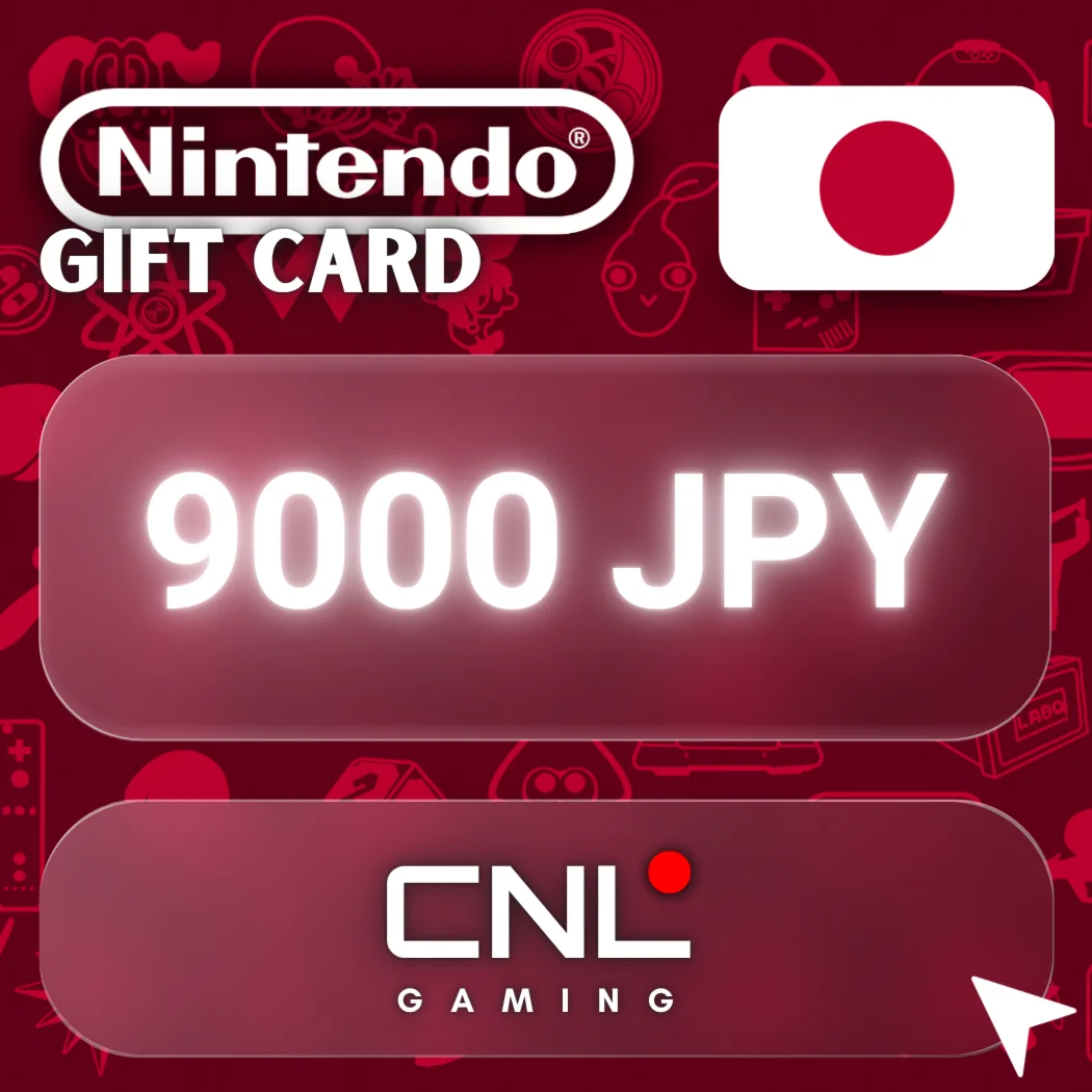 24/7 АВТО | Nintendo eShop 9000 иен (подарочная карта)