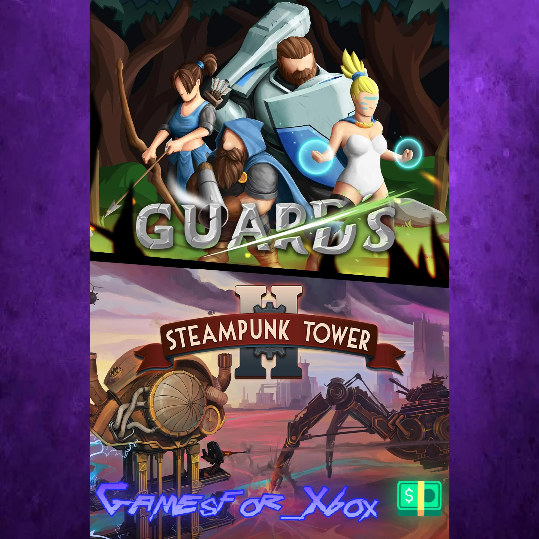️Strategy Bundle Steampunk Tower 2 & Guards XBOX
