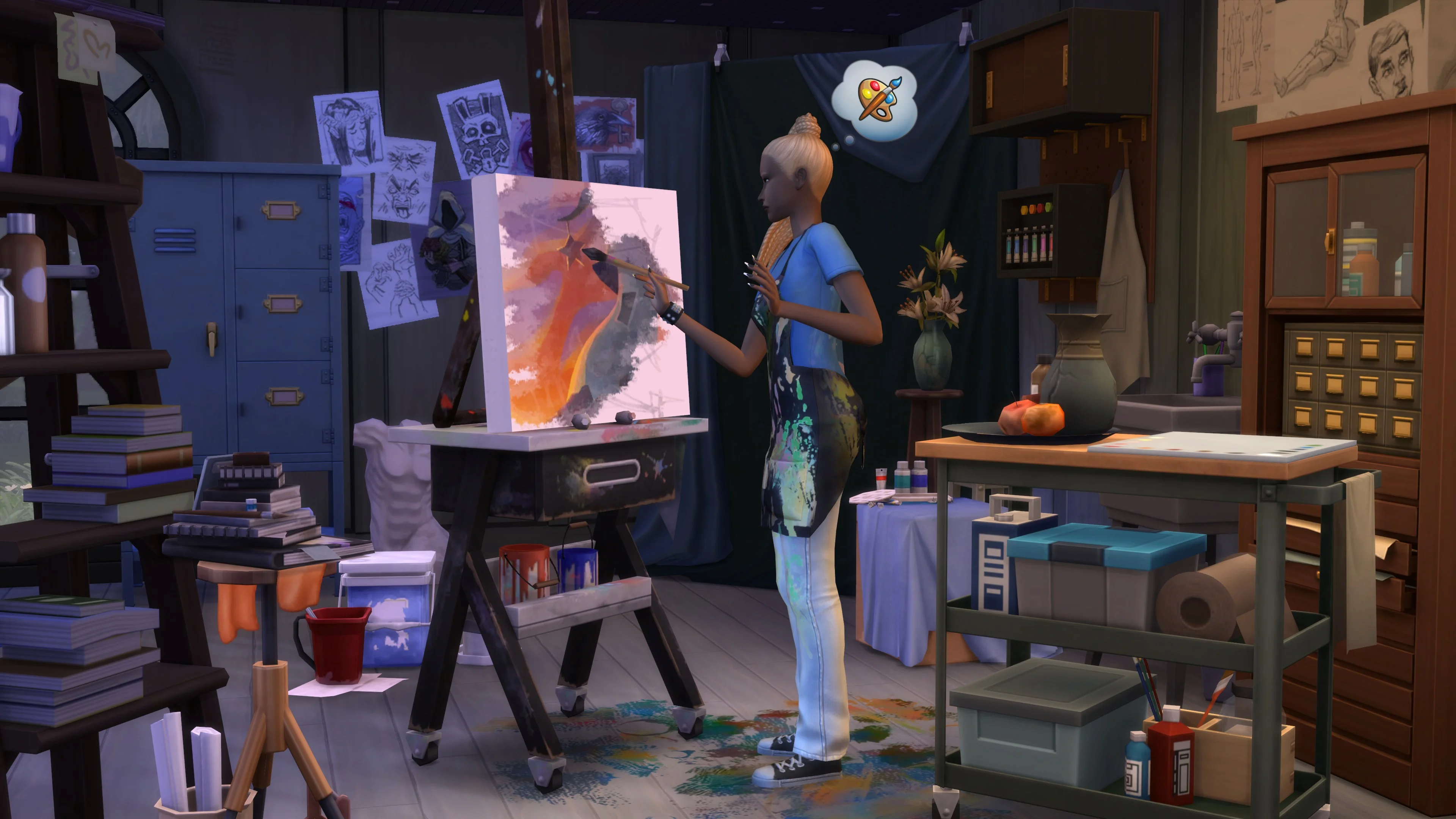 🟢⚡THE SIMS 4 ARTIST STUDIO KIT DLC XBOX ONE/X|S KEY