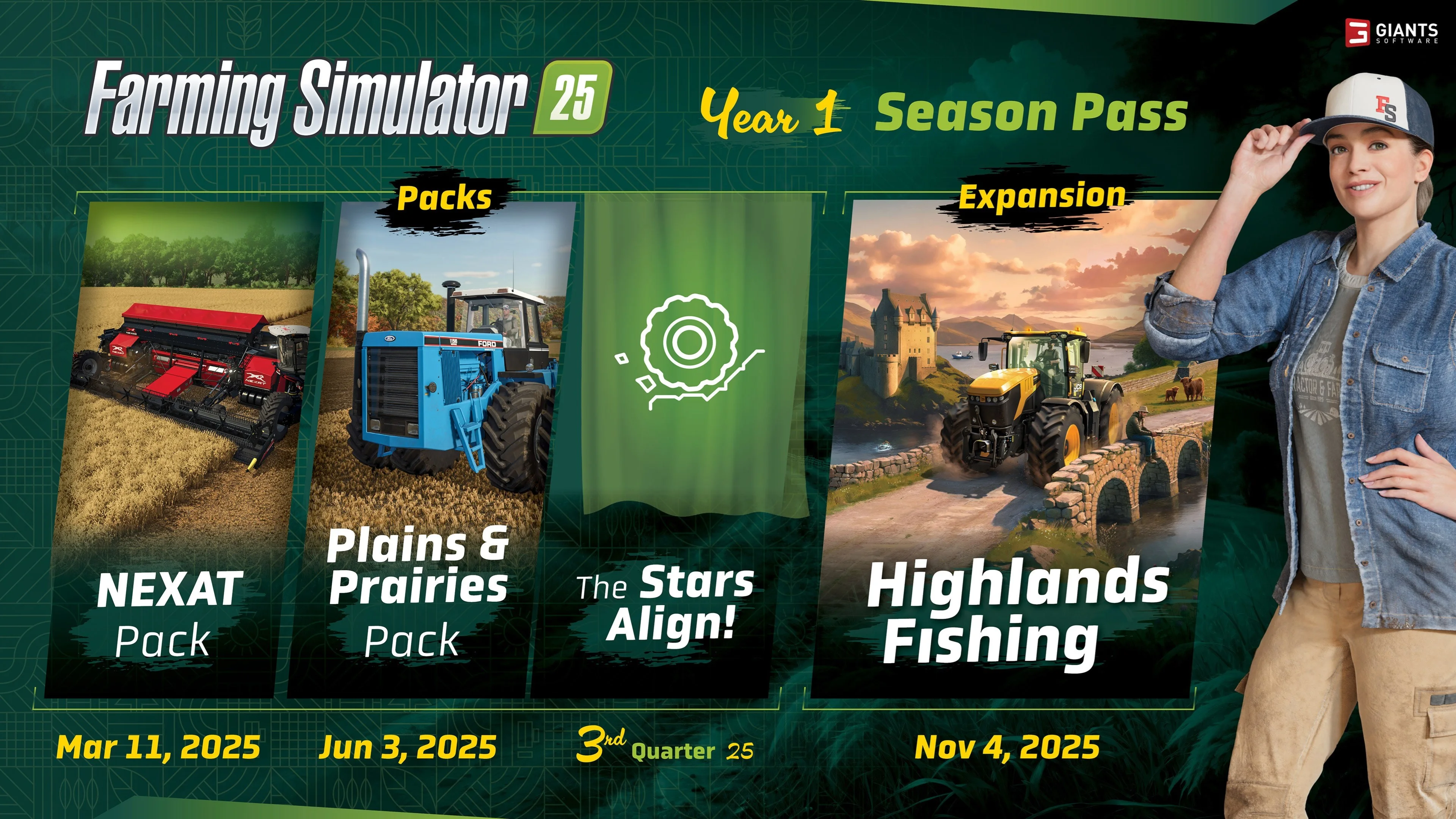 🟢⚡FARMING SIMULATOR 25: YEAR 1 SEASON PASS XBOX КЛЮЧ