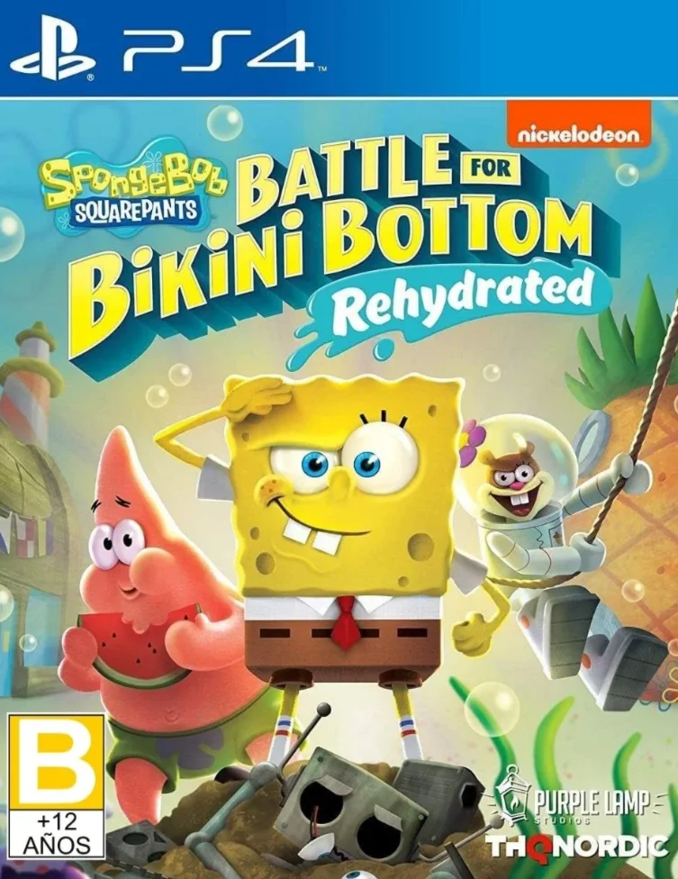 🎮 SpongeBob SquarePants PS4   Аренда 5 дней ✅