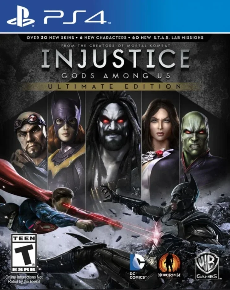 🎮 Injustice:Gods Among Us Ultimate PS4 Аренда 5 дней ✅