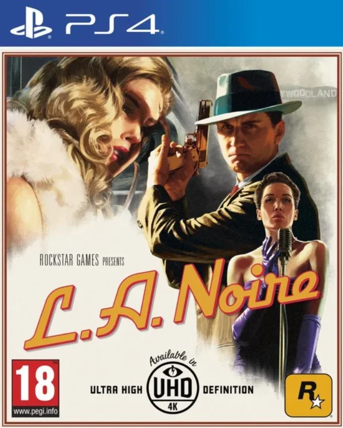 🎮 L. A. Noire PS4 Rent 5 days ✅