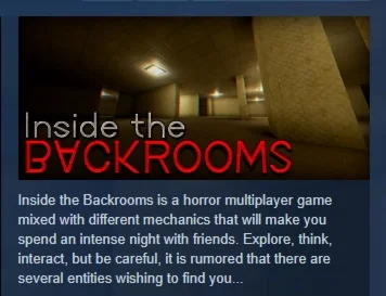 Inside The Backrooms АВТОДОСТАВКА STEAM GIFT РОССИЯ
