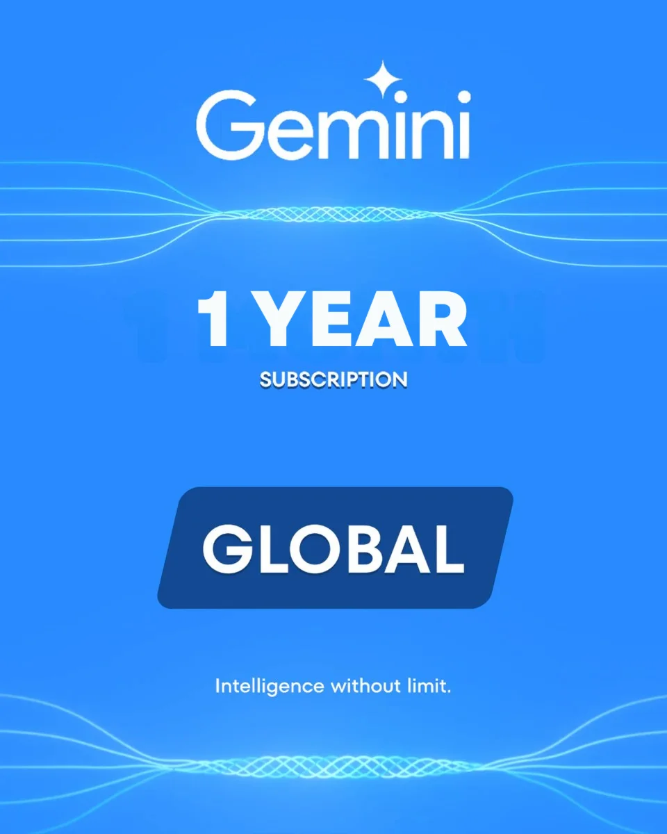 Gemini Pro — доступ по приглашению 12 МБ | 2TB | Veo-3