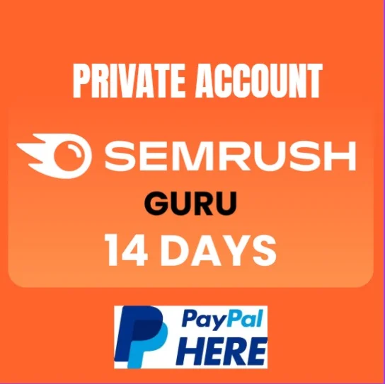 Semrush Guru аккаунт на 14 дней | Личный аккаунт