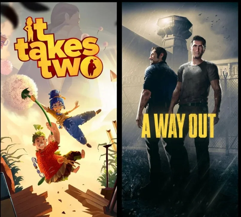 A Way Out+it Takes Two(PS4/PS5/RUS) Аренда 30 дней