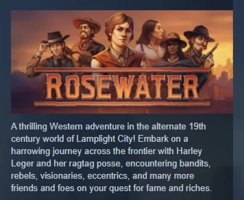 Rosewater АВТОДОСТАВКА STEAM РОССИЯ