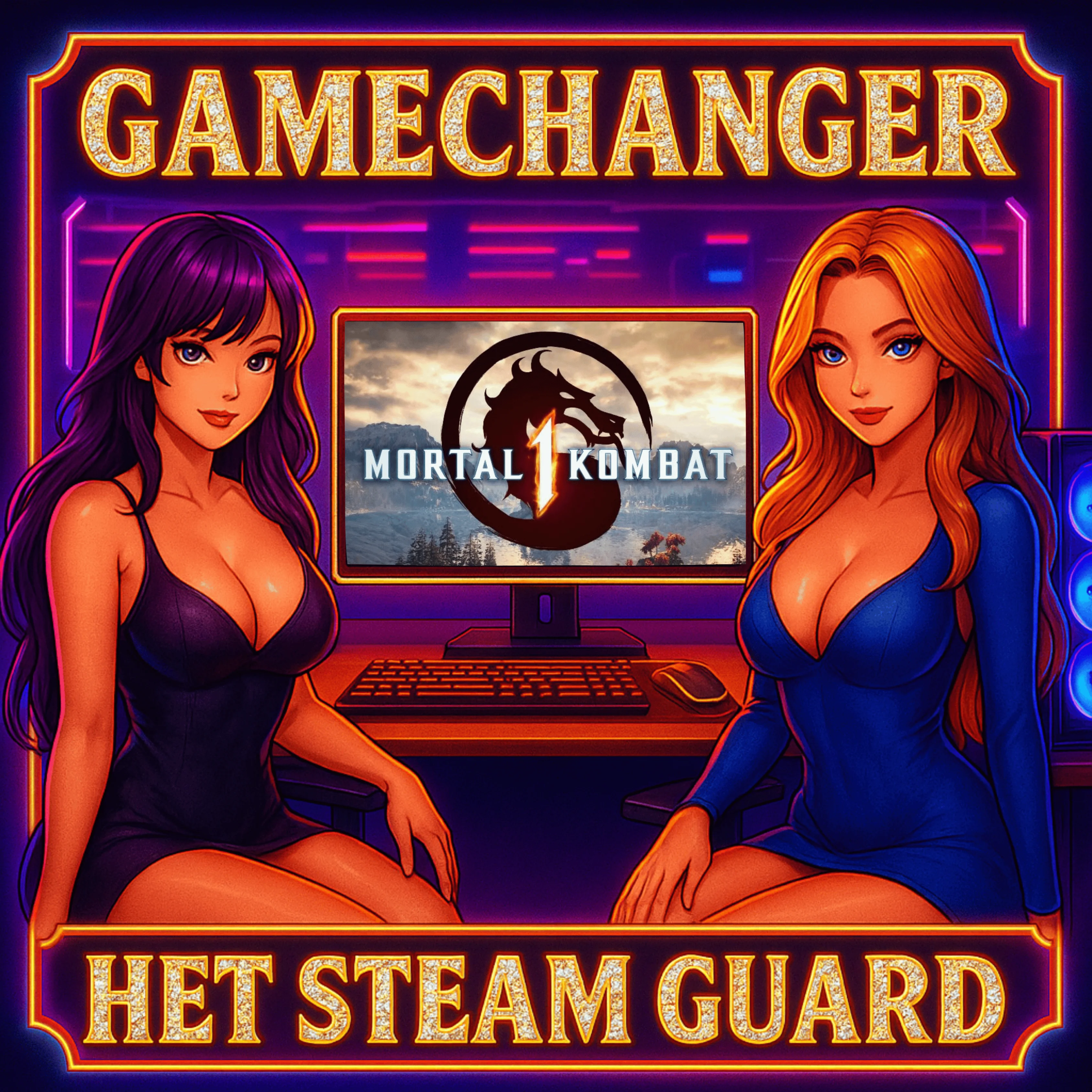 НЕТ GUARD MORTAL KOMBAT ВСЕ ПЕРСОНАЖИ И  DLC STEAM