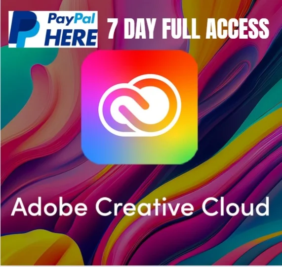 Adobe Creative Cloud Pro 7 ДНЕЙ