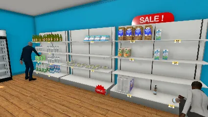 НЕТ GUARD SUPERMARKET SIMULATOR STEAM STEAM OFFLINE