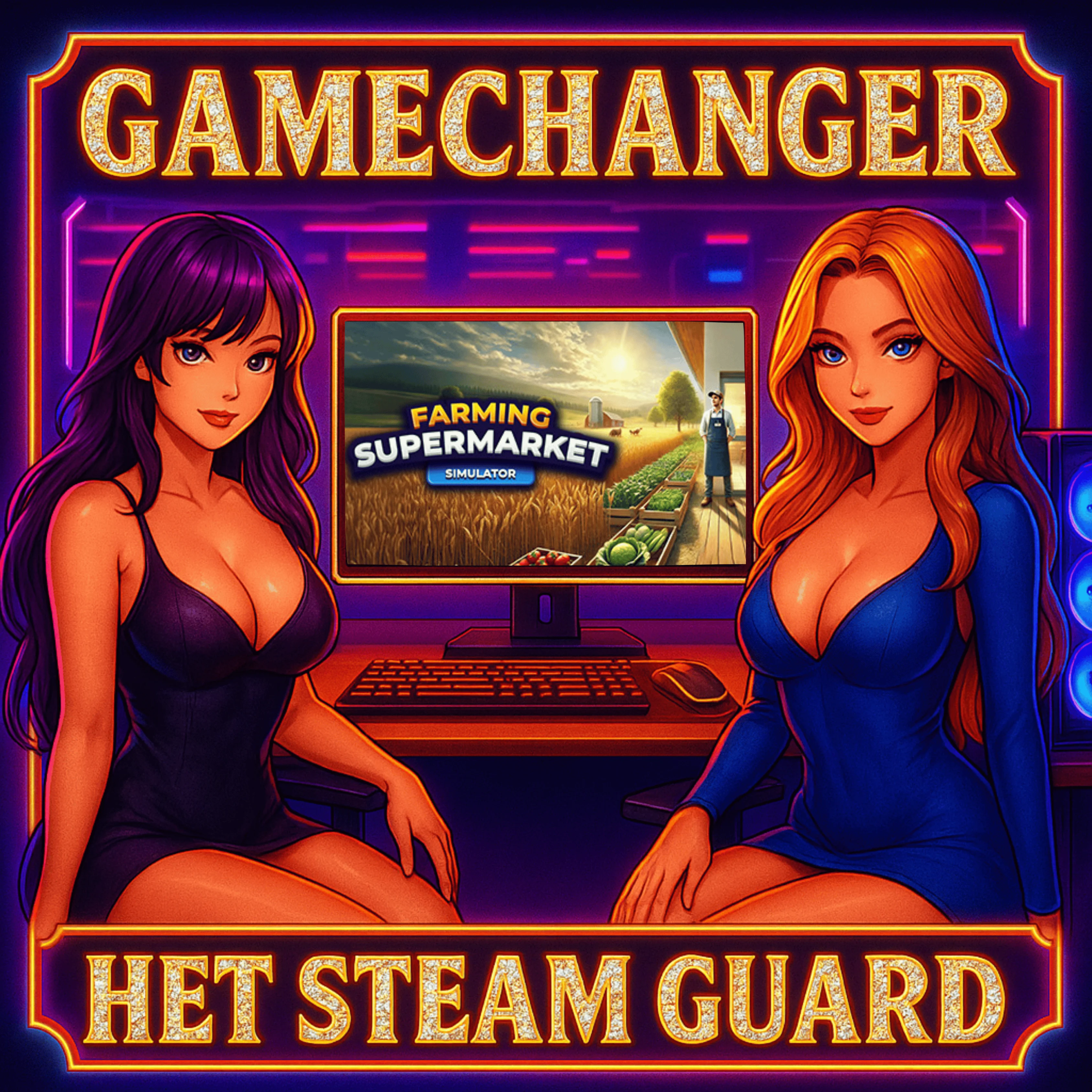 Farming &amp; Supermarket Simulator STEAM OFFLINE АВТОВЫДАЧ