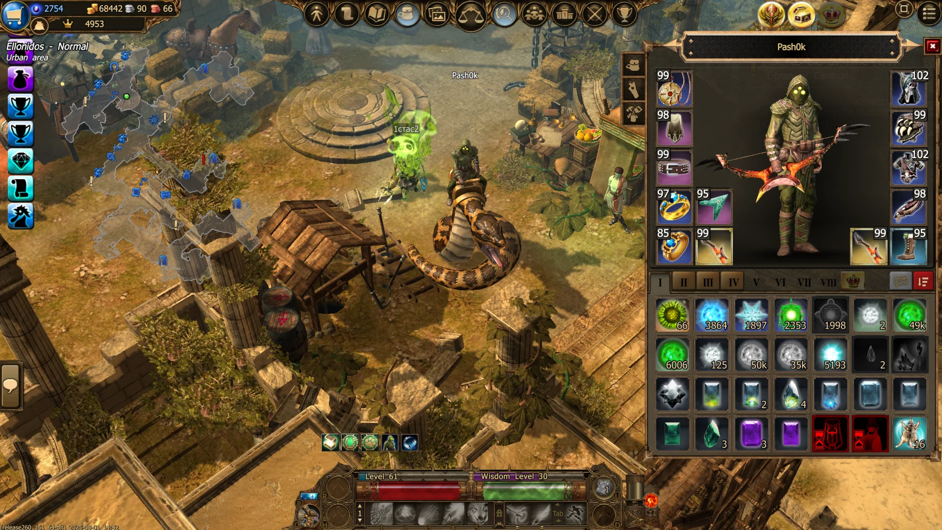 Drakensang online - 60 Lvl (Account) EU server