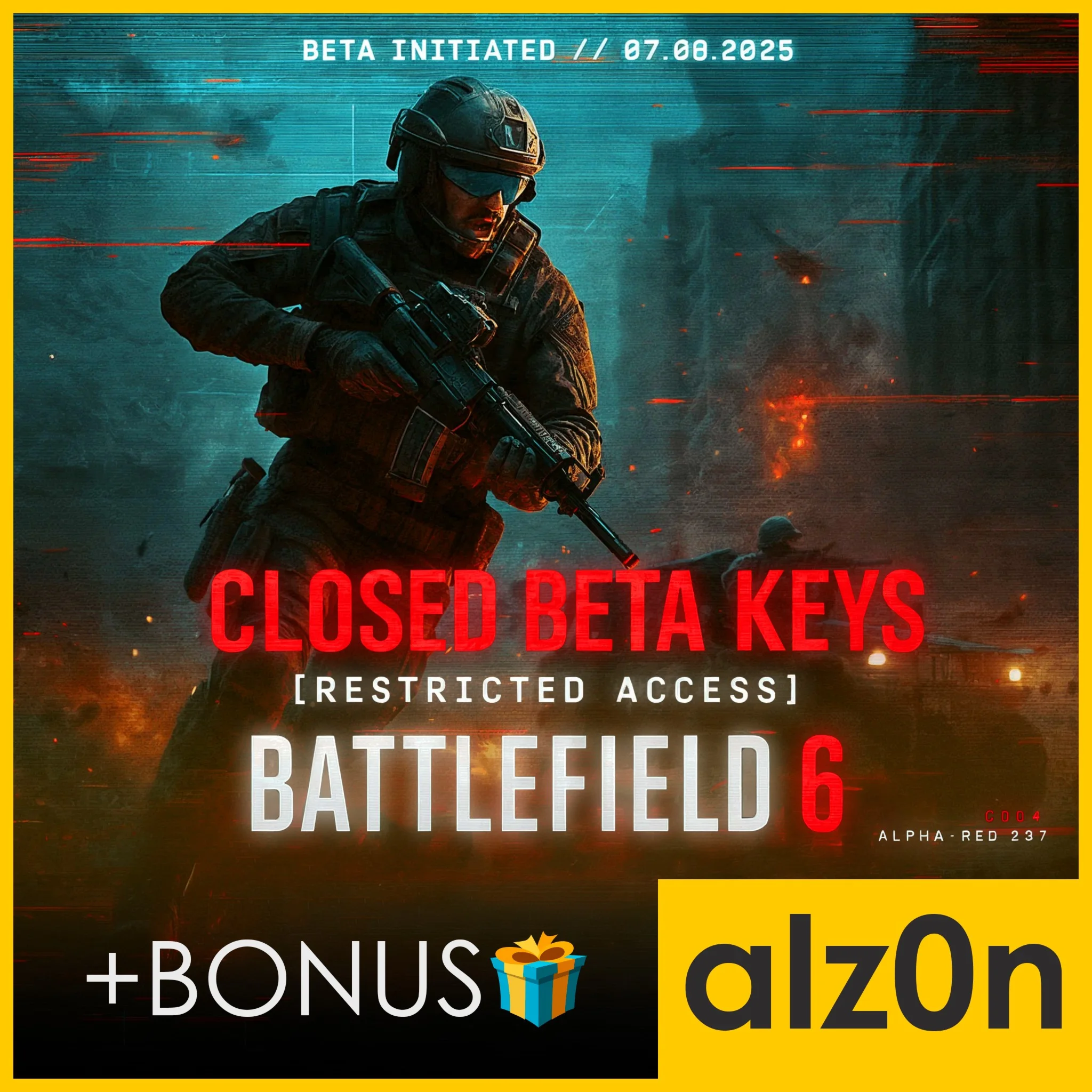 🟥Battlefield 6 Бета Ключ・GLOBAL・РАННИЙ ДОСТУП・