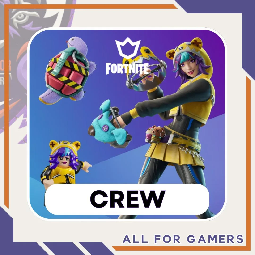 💠FORTNITE CREW 1 МЕСЯЦ✦Боевой Пропуск+1000 В-Баксов+🎁